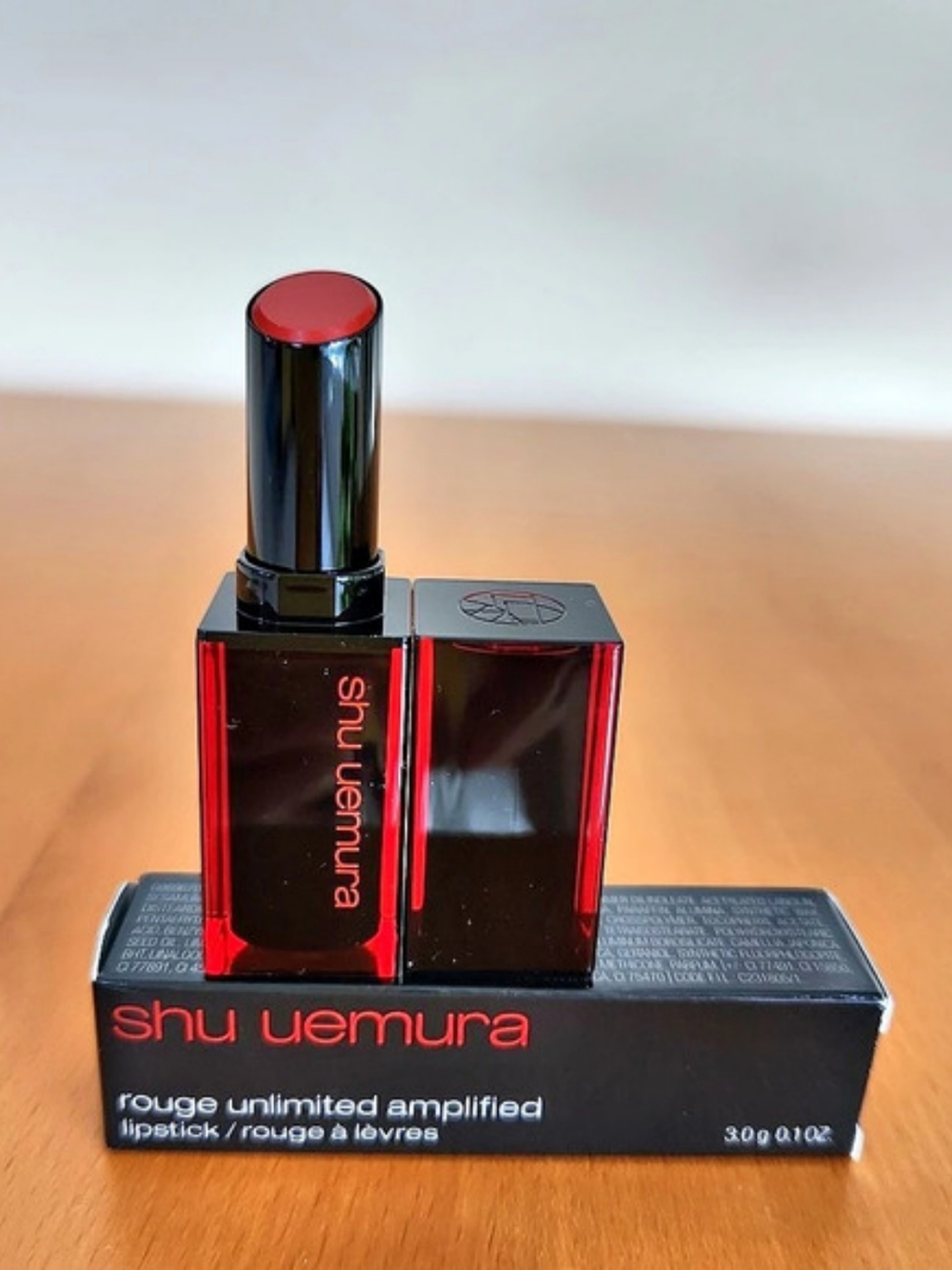 Shu Uemura Rouge Unlimited Amplified Lipstick In 'A OR 595' NWT